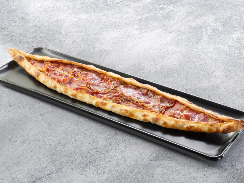 Pastırmalı Açık Pide (80g)