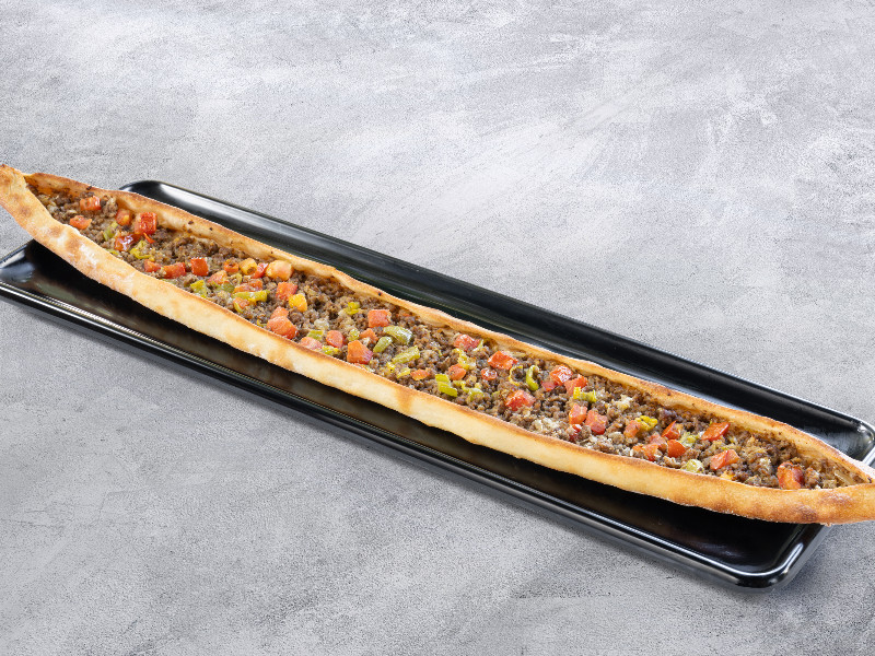 Kıyma Sebzeli Açık Pide (140g) - (55g)